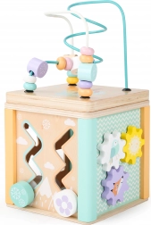 Cube éducatif en bois Ecotoys