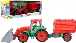 Lena Truxx tractor met aanhanger
