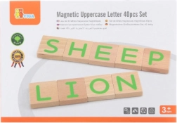 Wooden Magnetic Letters