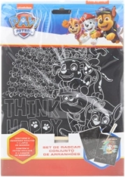 Krasplaatje PAW PATROL – set van 2 afbeeldingen