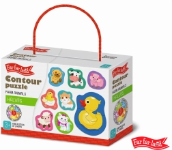 Outline Puzzle Far Far Land – Farm, 8 Pictures