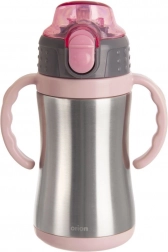 Gobelet isotherme pour enfant en acier inoxydable rose 300 ml