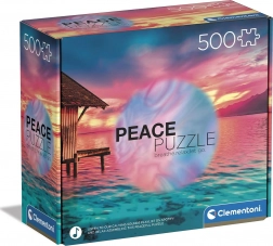 Puzzle 500 pieces CLEMENTONI Peace – Living the Present