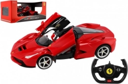 Remote control car FERRARI LAFERRARI 1:14 with opening doors, 2.4 GHz, RASTAR, red