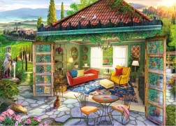 Ravensburger puzzle Tuscan Oasis 1000 pieces