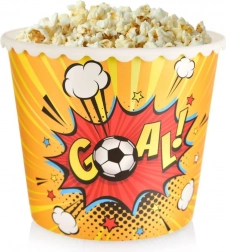 Popcorn- und Chips-Becher 2,3 l GOAL