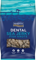 Fish4Dogs Dental Sea tandheelkundige snacks voor honden van zeevis – knoopjes 500 g
