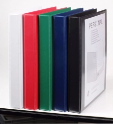 A5 Catalog Binder D-Rings Classic, assorted