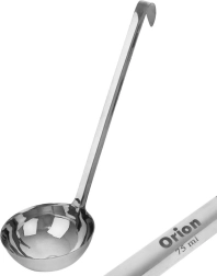 Steel ladle 75 ml, 29 cm