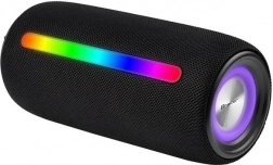 Tracer Stripe TWS Bluetooth-Lautsprecher mit RGB, schwarz