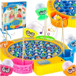 Family skill game Fishing – 45 fish and 4 rods