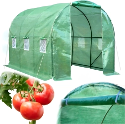 Film de remplacement pour serre tunnel de jardin 3 × 2 × 2 m (6 m²)