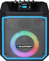 Tragbarer Party-Lautsprecher BLAUPUNKT MB06.2 mit Bluetooth, FM, USB/SD, Karaoke und LED