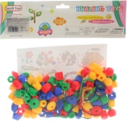 Threading beads for children