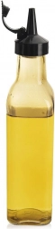 Glass oil and vinegar bottle with dispenser 265 ml