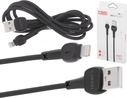 Snel opladen kabel USB-A Lightning zwart 2A 100 cm
