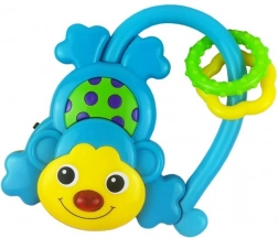 Baby Mix Monkey Blue Sound Rattle for Babies