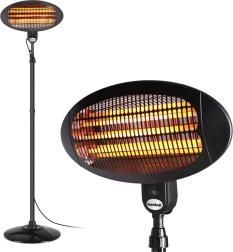 Freestanding and Hanging Infrared Patio Heater Bauerkraft 2000 W