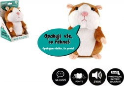 Talking Plush Hamster Mirecek