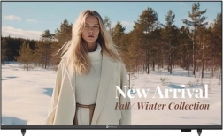 Moniteur grand format UHD 55" 350 cd/m², contraste 1200:1, 16/7