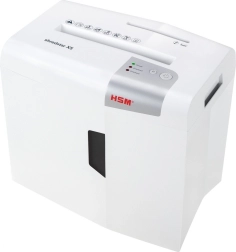 HSM Shredstar X5 Shredder, particles 4 × 30 mm, P-4, for paper and CDs