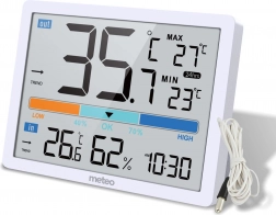 Station météo blanche