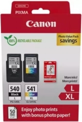 Pack multiple PG-540L/CL-541XL avec papier photo 5224B012