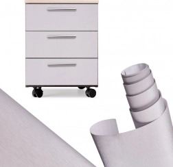 Film brossé argenté 1,52x30m