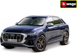 Model Audi SQ8 1:32 Blauw van Bburago
