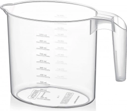 Plastikkrug mit Messskala 1 l