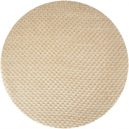 Beige-gold round table placemat 38 cm
