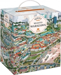Puzzle Puzzlove City of Warsaw 1000 pieces
