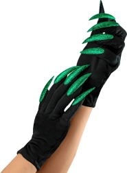 Gants de sorcière avec longs ongles