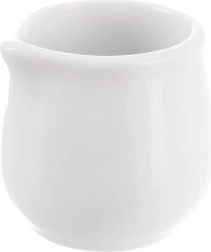 Mona White Porcelain Milk Jug 20 ml