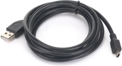 USB-kabel mini AM-BM5P 2.0 (Canon) 1,8 m zwart