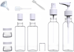 Kosmetikbehälter 9 Stück (transparent)