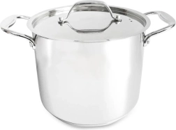 Faitout en acier inoxydable avec couvercle Kitchisimo Chef 20 cm, 4,7 l