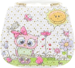 Petit sac à main pour enfant avec hibou blanc