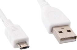 Witte USB-kabel Micro AM-MBM5P 1 m
