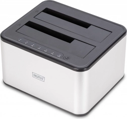 Desktop Docking Station Digitus for HDD and SSD with Cloning Function