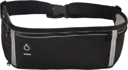 Reflektierende Lauf-Hüfttasche mit verstellbarem Gurt und Flaschenfach