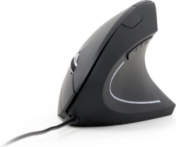 Ergonomic 6-button optical mouse black