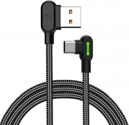 Winkel-USB-C-Kabel Mcdodo mit LED-Anzeige, 3 m