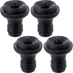 Vacuum wine stoppers, set of 4