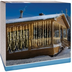 Außen LED-Lichtervorhang Eiszapfen 240 LED 2 m