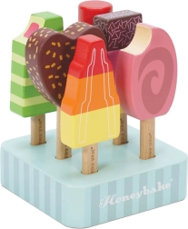 Glaces en bois sur bâtonnet avec présentoir Le Toy Van