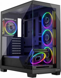 Boîtier d'ordinateur Stellar 5F ARGB noir