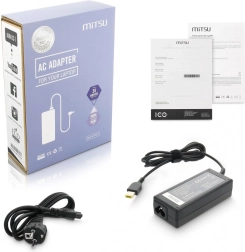Chargeur / adaptateur secteur 20 V 3,25 A avec connecteur rectangulaire 11,0 × 4,5 mm (Yoga) – Lenovo 65 W