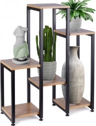 Metall-Pflanzenständer mit sechs Ebenen, 80 cm