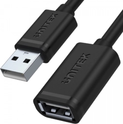 USB 2.0 verlengkabel A–A (male–female) 0,5 m UNITEK